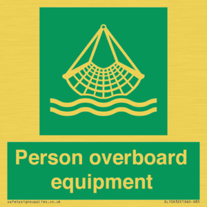 Person overboard equipment